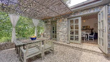 Stone Villa with Sea Views in Malinska