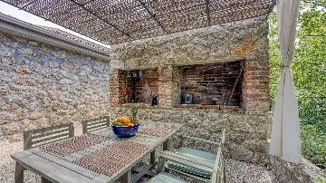 Stone Villa with Sea Views in Malinska