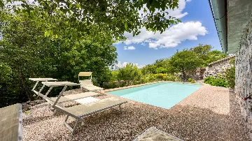 Stone Villa with Sea Views in Malinska