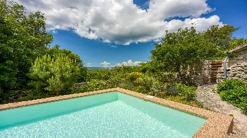 Stone Villa with Sea Views in Malinska