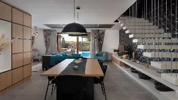 Nin Villa with Pool and Terrace Views