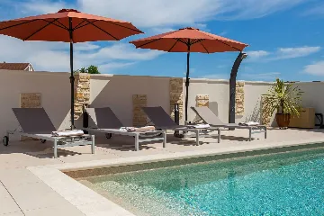 Beachfront Villa with Pool in Petrčane