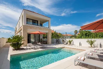 Beachfront Villa with Pool in Petrčane