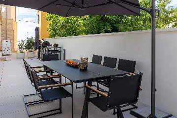 Beachfront Villa with Pool in Petrčane