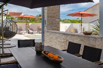 Beachfront Villa with Pool in Petrčane