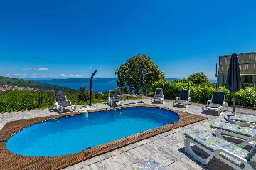 Spacious Family Home with Pool in Labin