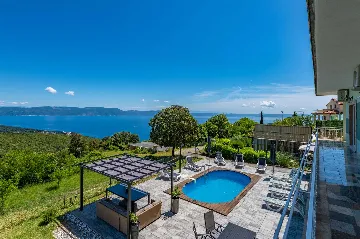 Spacious Family Home with Pool in Labin