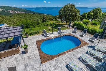 Spacious Family Home with Pool in Labin