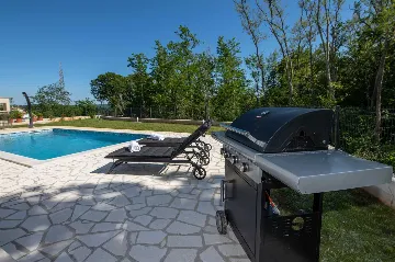 Private Pool House for 6 Guests in Labin, Croatia