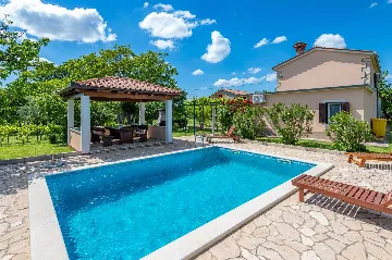 2-Bedroom House with Private Pool in Trget