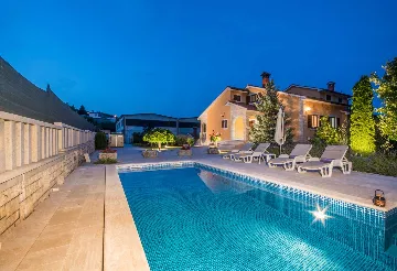 3-Bedroom House with Pool in Pazin, Croatia