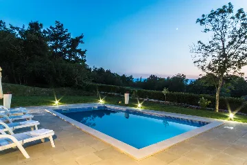 3-Bedroom House with Pool in Labin for Up to 8