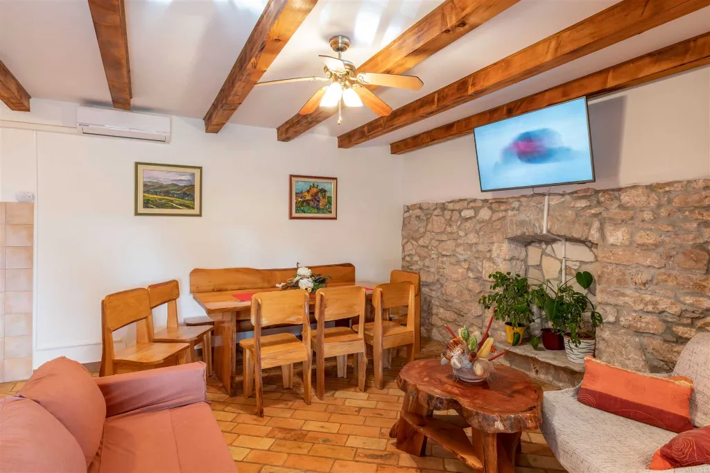 House in Žminj with Private Pool and Valley View