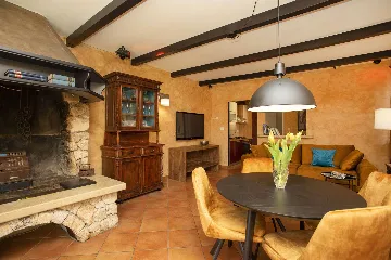 Apartment in Nedescina for Up to 4 Guests