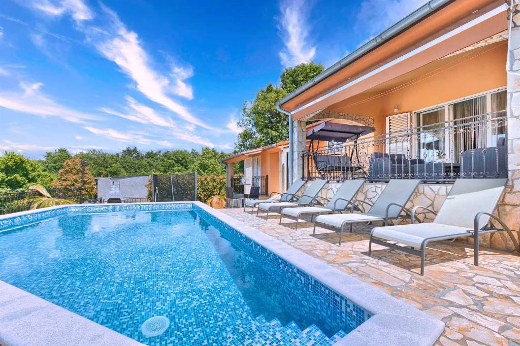 House in Marcana with Private Pool for 10 Guests