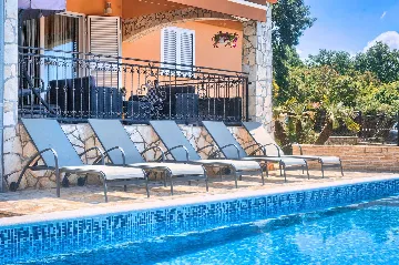 House in Marcana with Private Pool for 10 Guests