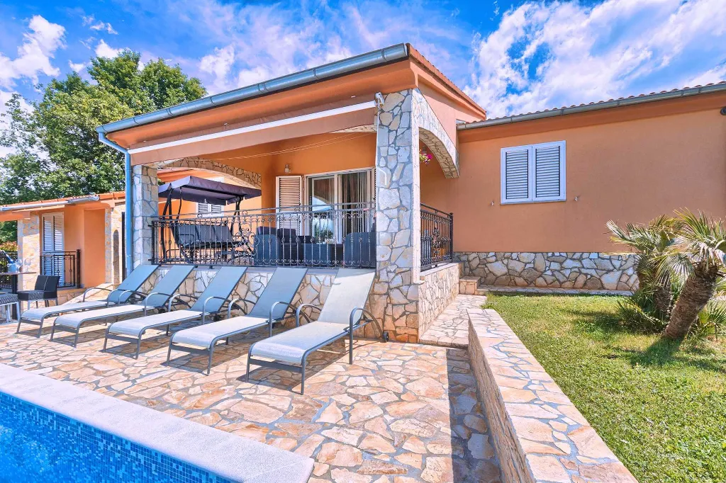 House in Marcana with Private Pool for 10 Guests
