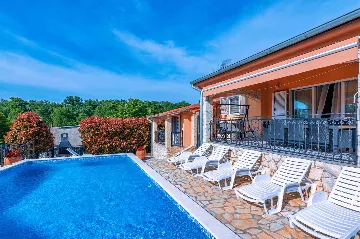 House in Marcana with Private Pool for 10 Guests