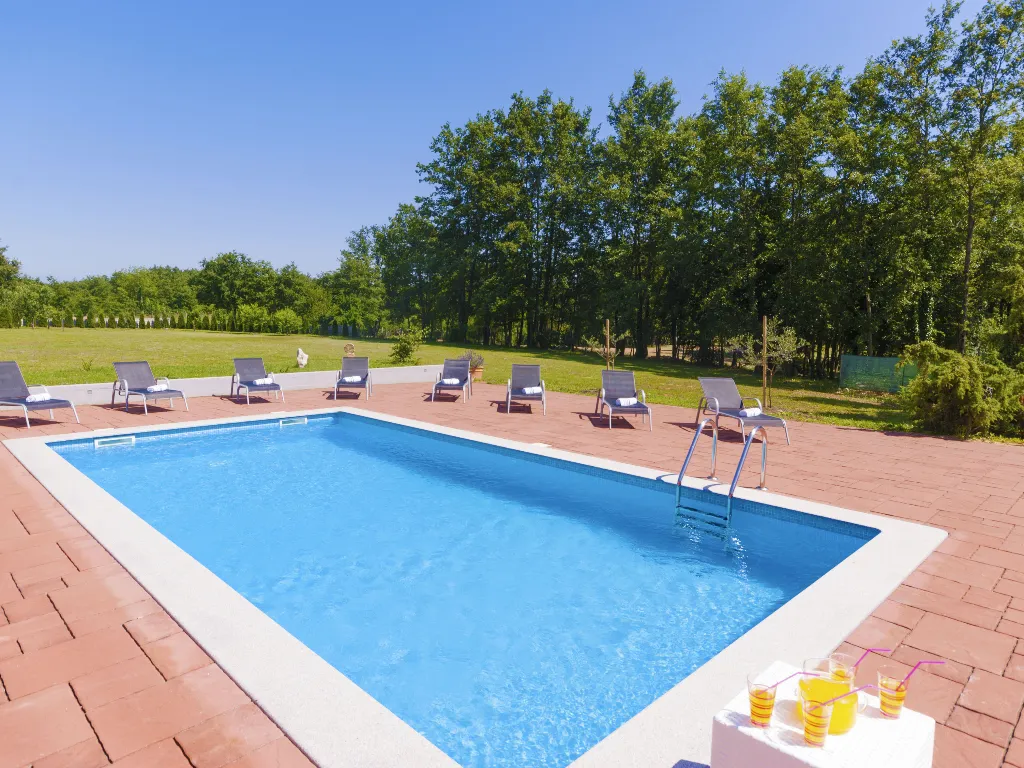 Pazin House with Fenced Saltwater Pool