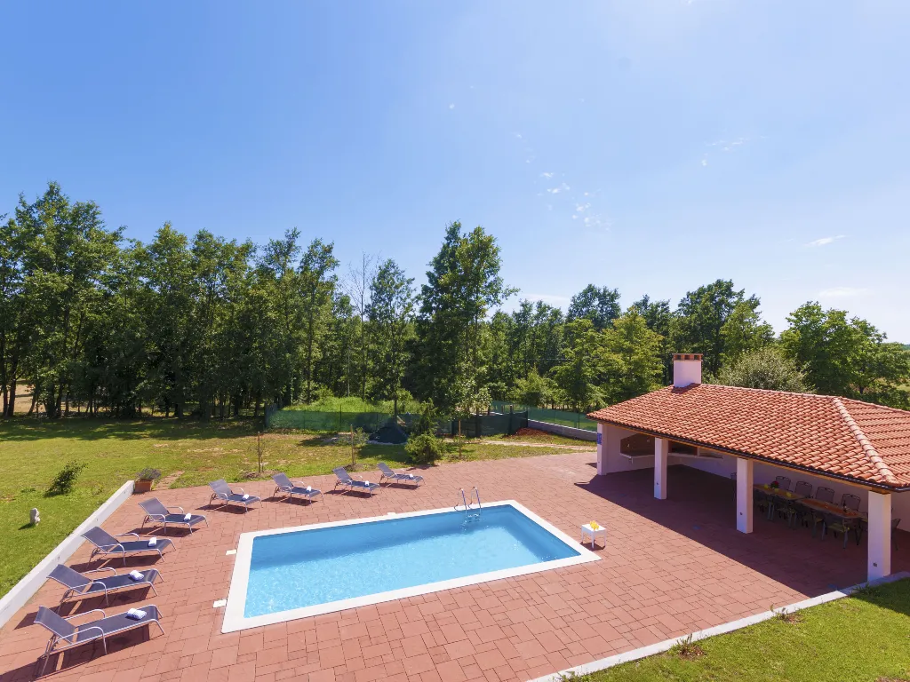Pazin House with Fenced Saltwater Pool