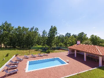 Pazin House with Fenced Saltwater Pool
