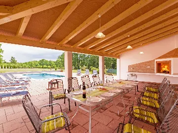 Pazin House with Fenced Saltwater Pool