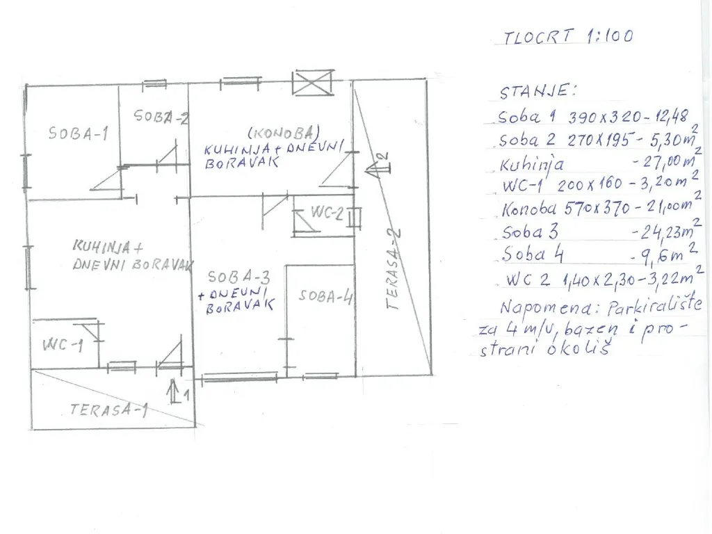 4-Bedroom House with Pool & Private Yard in Labin