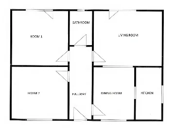 2-Bedroom House in Tinjan for Up to 5 Guests