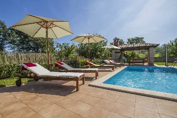 4-Bedroom House in Nedešćina with Private Pool