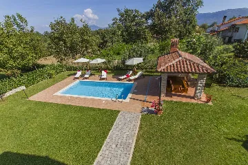 4-Bedroom House in Nedešćina with Private Pool