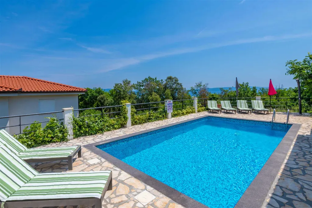 Private Pool House in Labin for Up to 8
