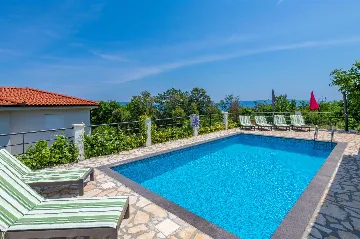 Private Pool House in Labin for Up to 8