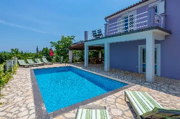 Private Pool House in Labin for Up to 8