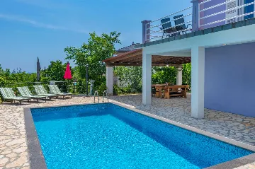 Private Pool House in Labin for Up to 8