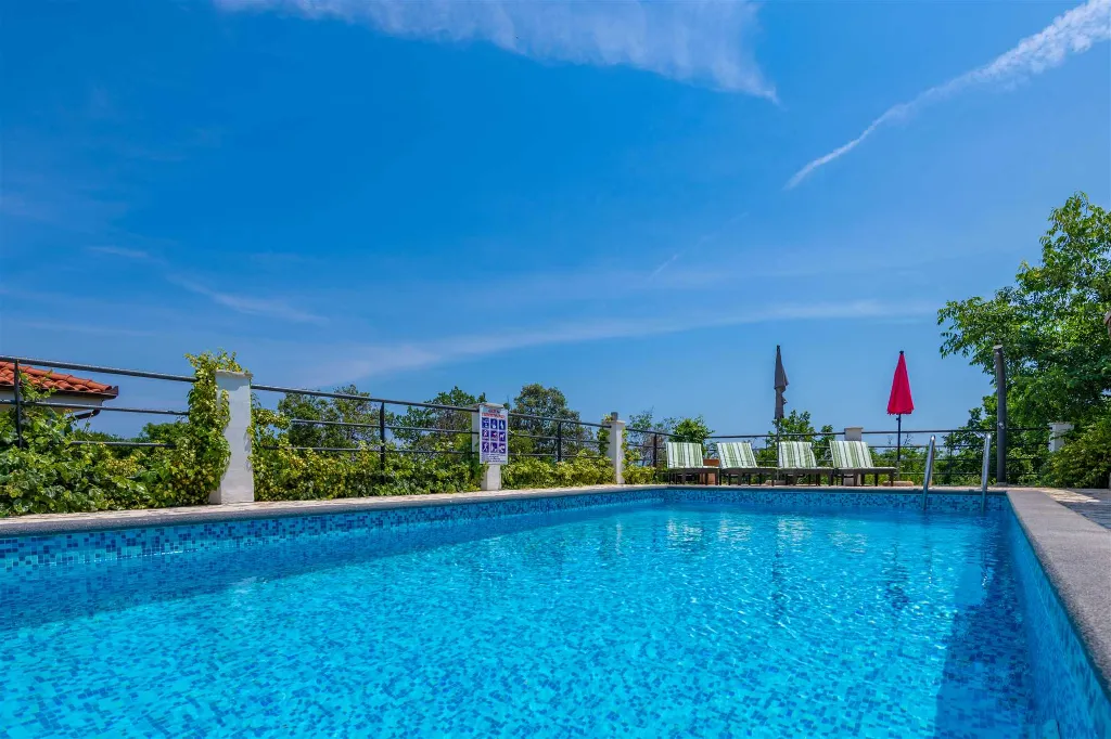 Private Pool House in Labin for Up to 8