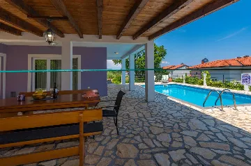 Private Pool House in Labin for Up to 8