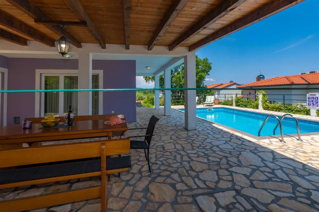 Private Pool House in Labin for Up to 8