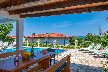 Private Pool House in Labin for Up to 8