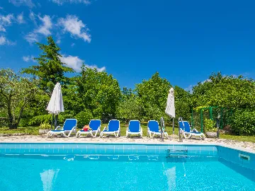 House in Labin with Private Pool for 7 Guests