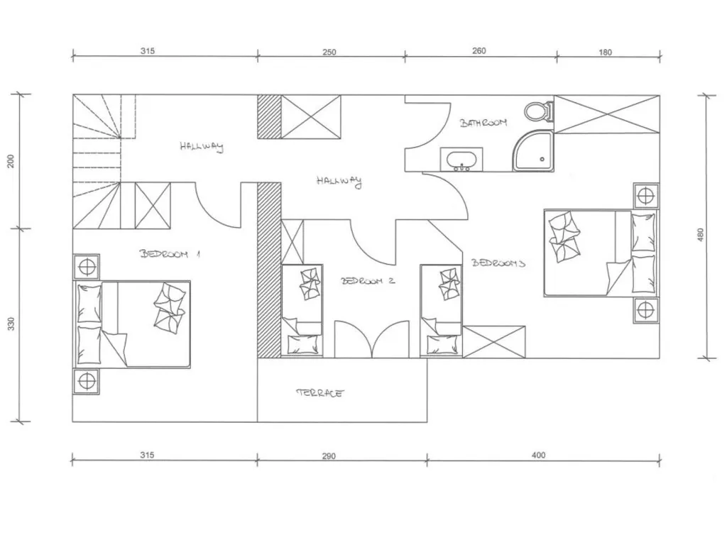 House in Labin with Private Pool for 7 Guests