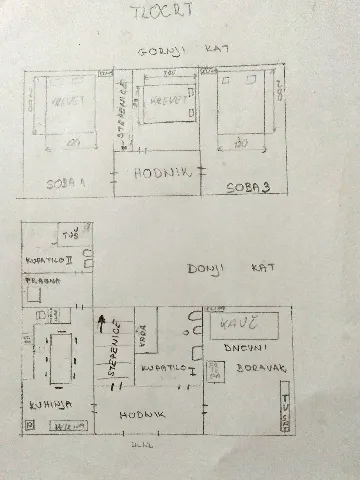 3-Bedroom House with Private Pool in Šušnjevica