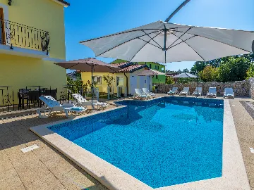 House in Labin for 13 Guests with Large Pool