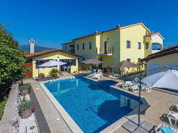 House in Labin for 13 Guests with Large Pool
