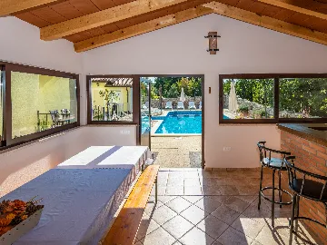 House in Labin for 13 Guests with Large Pool