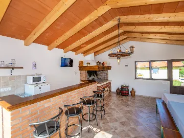 House in Labin for 13 Guests with Large Pool