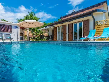 House with Private Pool for 6 in Labin, Croatia