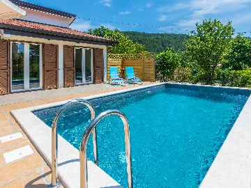 House with Private Pool for 6 in Labin, Croatia