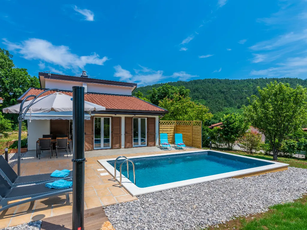 House with Private Pool for 6 in Labin, Croatia