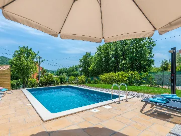 House with Private Pool for 6 in Labin, Croatia