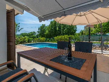 House with Private Pool for 6 in Labin, Croatia